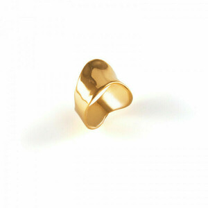 Δαχτυλίδι από επιχρυσωμένο ασήμι Αφθονία - ασήμι, επιχρυσωμένα, σταθερά, για γάμο, μεγάλα