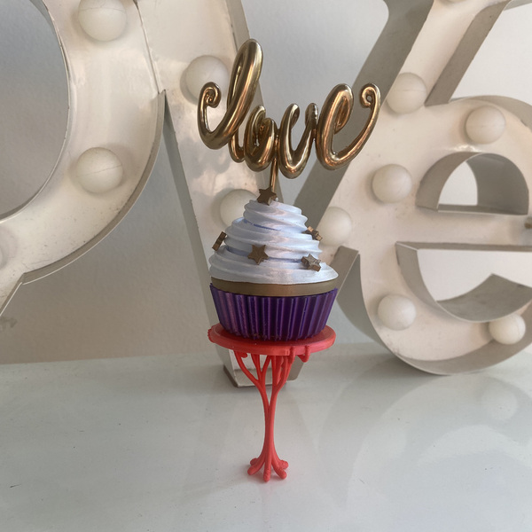 Forever CupCake Love- Topper για Τουρτα - δώρα επετείου, διακοσμητικά για τούρτες, διακοσμητικά - 2
