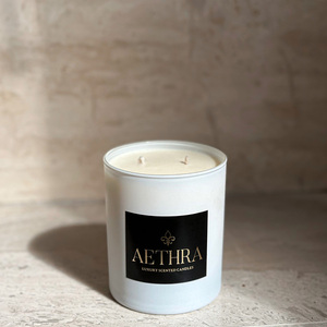 Πολυτελές Αρωματικό Κερί Σόγιας White Matte - αρωματικά κεριά - 2