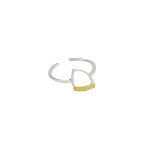 Δαχτυλίδι "Small Thread" - ασήμι 925, επάργυρα, γεωμετρικά σχέδια, αυξομειούμενα - 2