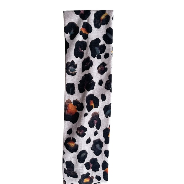 Ελαστική κορδέλα μαλλιών leopard - ύφασμα, animal print, γυναικεία, δώρα για γυναίκες, κορδέλες μαλλιών