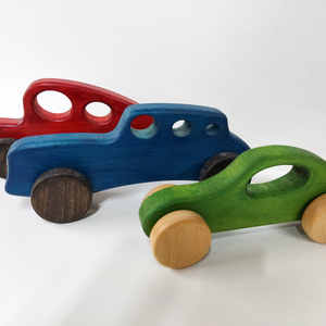 Ξύλινο αυτοκινητάκι oldie - ξύλινα παιχνίδια - 3