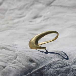 Διπλό δαχτυλίδι από ορείχαλκο - ορείχαλκος, αυξομειούμενα - 2