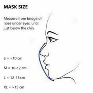 Γυναικεία μάσκα προστασίας με αντιμυκροβιακό βαμβακερό ύφασμα medium - ύφασμα, μάσκες προσώπου - 5
