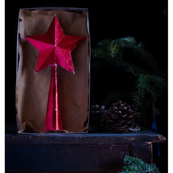 Χριστουγεννιάτικο Αστέρι - ύφασμα, vintage, αστέρι, στολίδια