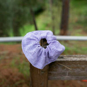 Scrunchies Purple - λαστιχάκια μαλλιών - 5