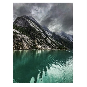 Printable Art|Photography "Frozen mountain. Edicott Arm Fjord". - 12,1mb Ψηφιακό αρχείο - αφίσες