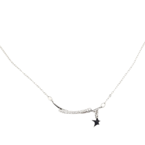 Ασημένιο Κολιέ, silver 925 ,luxury jewelry - charms, ασήμι 925, αστέρι
