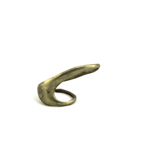 Διπλό δαχτυλίδι από αλπακά - αλπακάς, αυξομειούμενα