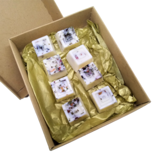 Σετ 8 τεμ. wax melts από κερί σόγιας με άρωμα LOLIPOP ( 65 γρ. ) - δώρο, χειροποίητα, αρωματικά κεριά, αρωματικό χώρου - 5