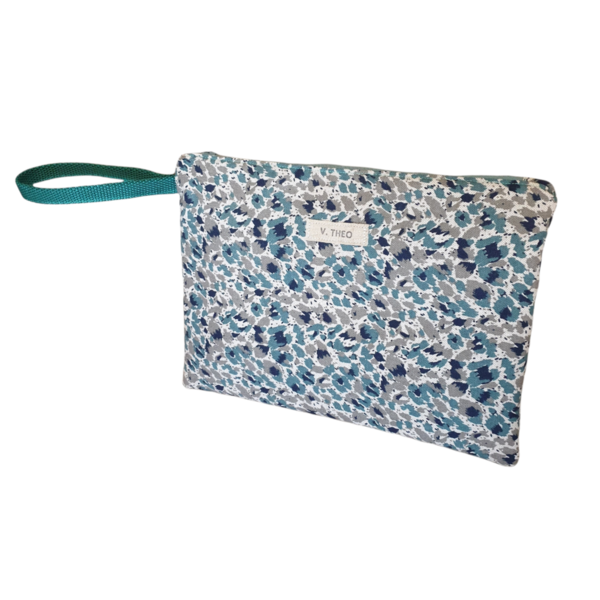 Τσαντάκι χειρός, clutch bag υφασμάτινο, leopardprint - ύφασμα, animal print, clutch