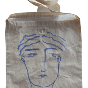 Πάνινη τσάντα" guyinblues" - ύφασμα, ώμου, πάνινες τσάντες, πολλαπλών χρήσεων, φθηνές