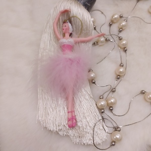 Αρωματική στρογγυλή λαμπάδα (25cm) ροζ μπαλαρίνα "Pink Ballet Dancer" - λαμπάδες, μπαλαρίνες, για παιδιά, για ενήλικες, για εφήβους - 5