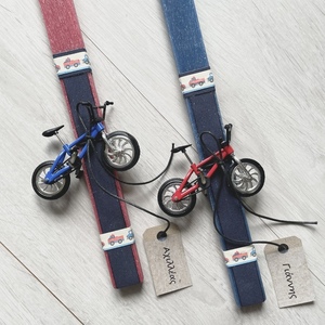 Λαμπάδα ποδήλατο BMX με όνομα (πλάτος 10,5 εκ.) κόκκινη ή μπλε - αγόρι, λαμπάδες, όνομα - μονόγραμμα, για παιδιά, για εφήβους - 2