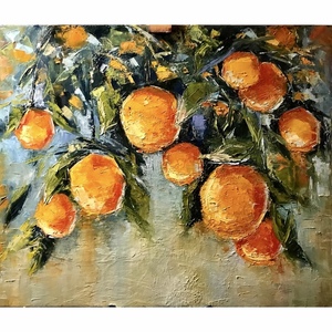 Πίνακας ζωγραφικής «Πορτοκάλια» - πίνακες & κάδρα