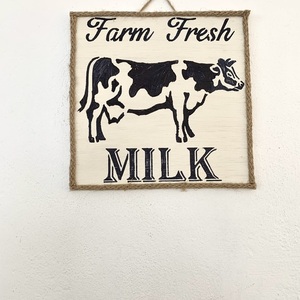 Farm Fresh , Cow - πίνακες & κάδρα - 2