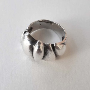 Ασημένιο δαχτυλίδι με σκάλισμα - ασήμι, σταθερά
