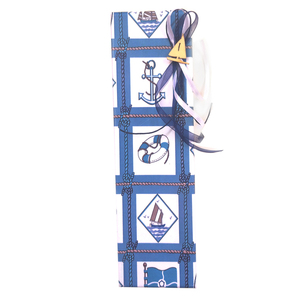 Λαμπάδα με κουτί με ναυτικό θέμα σε γαλάζιο χρώμα - αγόρι, λαμπάδες, για παιδιά, για εφήβους - 2