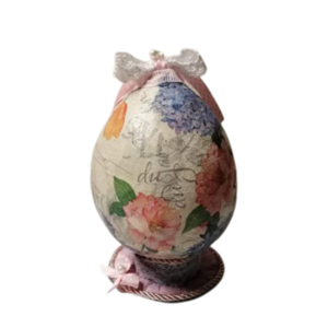 Πασχαλινό αυγό από πηλό - διακοσμητικά, διακοσμητικό πασχαλινό - 2