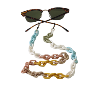 Αλυσιδα γυαλιών ακρυλική πολύχρωμη - αλυσίδες, μοντέρνο, απαραίτητα καλοκαιρινά αξεσουάρ, μοδάτο, δώρα για γυναίκες