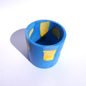 Κασπώ - δοχείο χειροποίητο από ρητίνη νερού pot 8,5 x 8,3cm - ρητίνη, κασπώ - 2