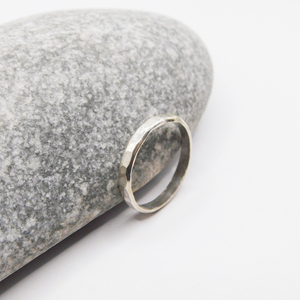 Χειροποίητο σφυρήλατο δαχτυλίδι, ασήμι 925 - ασήμι 925, βεράκια, σταθερά - 4