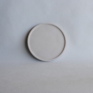 Στρογγυλός διακοσμητικός δίσκος από τσιμέντο Μπεζ 16cm | Concrete Decor - δίσκος, τσιμέντο, πιατάκια & δίσκοι