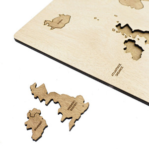 Χάρτης της Eυρώπης ξύλινο puzzle - 36 pcs - ξύλινα παιχνίδια - 5