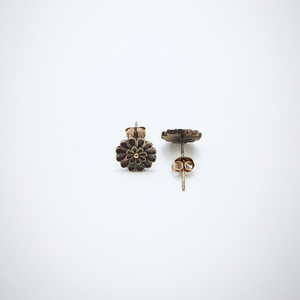 Ανεμελες Μαργαρίτες - ασήμι 925, λουλούδι, καρφωτά, μικρά, καρφάκι - 4