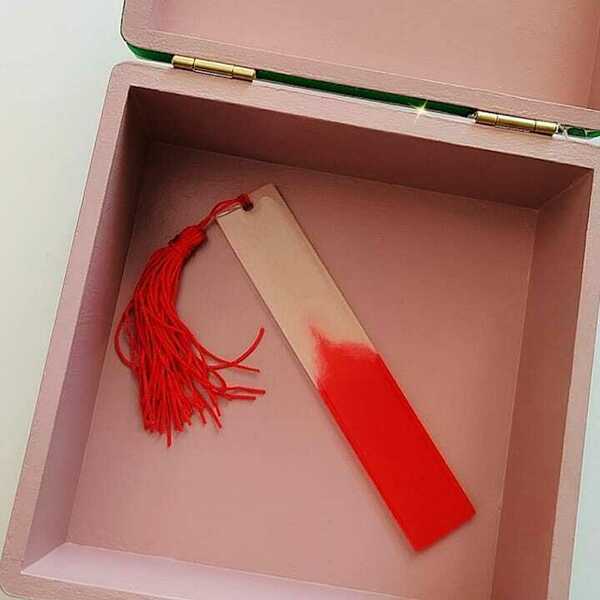 Δώρο για δασκάλες κουτί αναμνήσεων κόκκινο μήλο - κουτί, σχολικό, διακοσμητικά - 5