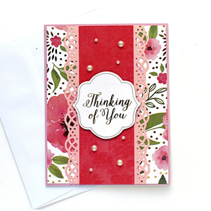 Ευχετήρια κάρτα Thinking of you - χαρτί, γενέθλια, γιορτή, ευχετήριες κάρτες