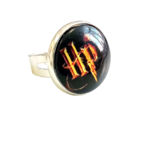 Δαχτυλίδι Χάρι Πότερ (Harry Potter) - ημιπολύτιμες πέτρες, γυαλί, μεγάλα, αυξομειούμενα