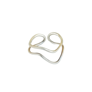 Ασημένιο Δαχτυλίδι | Curvy Ring - ασήμι, ασήμι 925, minimal, μικρά, boho, αυξομειούμενα