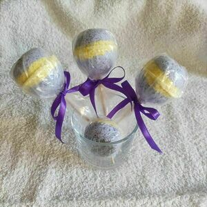 Lavender - Lemon Lollipop Bath bombs (6τεμ) - 2