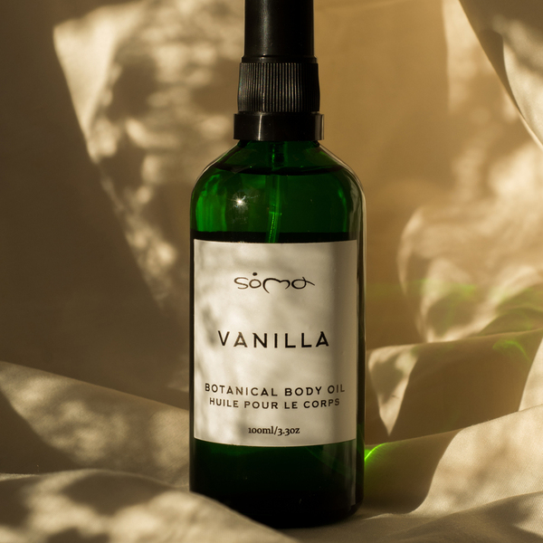 Soma Vanilla Botanical Body Oil 3.03oz/100ml Ξηρό λάδι σώματος με βανίλια, περγαμόντο, μανταρίνι - 3