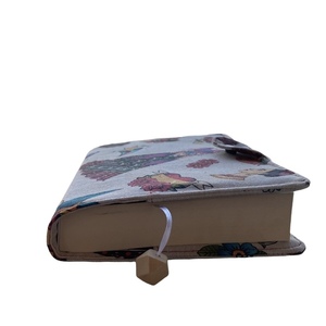 Θήκη βιβλίου ή ατζέντας “FRIDA KAHLO” - ύφασμα, θήκες βιβλίων, πρακτικό δωρο - 4