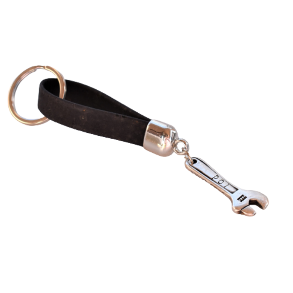 Μπρελοκ κλειδιών με γαλλικό κλειδί - μεταλλικό, δώρα για άντρες, ανδρικά μπρελόκ, αυτοκινήτου, σπιτιού