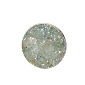 Δαχτυλίδι γαλάζιο με ημιπολύτιμες πέτρες aquamarine - ημιπολύτιμες πέτρες, γεωμετρικά σχέδια, μεγάλα, αυξομειούμενα, φθηνά - 4