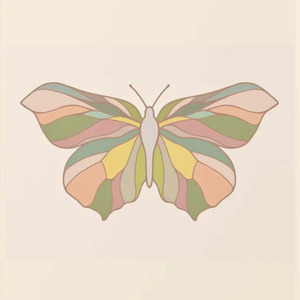 Κάδρο " geometric butterfly " abstrct art print - ΨΗΦΙΑΚΟ ΑΡΧΕΙΟ - Α4 ( 21 χ 29,70 εκ. ) - πίνακες & κάδρα, αφίσες, διακόσμηση σαλονιού - 2