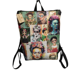 Σακίδιο πλάτης Frida Kahlo - ύφασμα, πλάτης, μεγάλες, all day