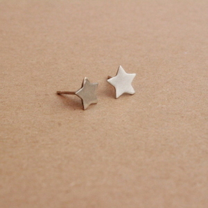 χειροποίητα σκουλαρίκια μικρά αστεράκια ασήμι 925 - ασήμι 925, αστέρι, καρφωτά, μικρά, καρφάκι