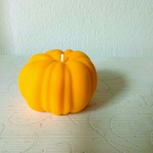 Αρωματικό Φυτικό Κερί Σόγιας Χειροποίητο Κολοκύθα Κέικ Κολοκύθας (Pumpkin Pie) 100gr - χειροποίητα, αρωματικά κεριά, κεριά, κολοκύθα, vegan κεριά - 2