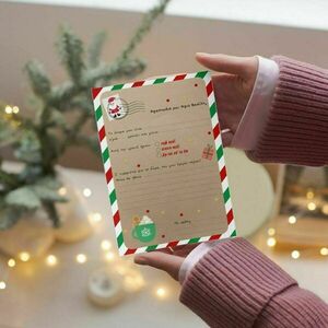 Εκτυπώσιμο Γράμμα στον Άγιο Βασίλη (Α4 - PDF) - χριστουγεννιάτικα δώρα, άγιος βασίλης, κάρτες, φύλλα εργασίας - 2