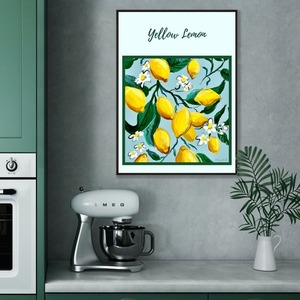 Lemon Yellow - Botanical collection - αφίσες