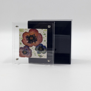 Κουτί διακοσμητικό από plexi glass με πανσέδες - οργάνωση & αποθήκευση, plexi glass - 3