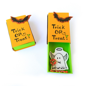 Χιουμοριστική τρισδιάστατη κάρτα πρωτότυπο δώρο Halloween 5.3x3.5x1.7 - halloween, πρωτότυπα δώρα, ευχετήριες κάρτες