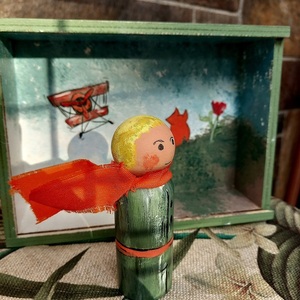 Ξύλινο κουτί παραμύθι-Μικρός Πρίγκιπας - ξύλινα παιχνίδια - 3