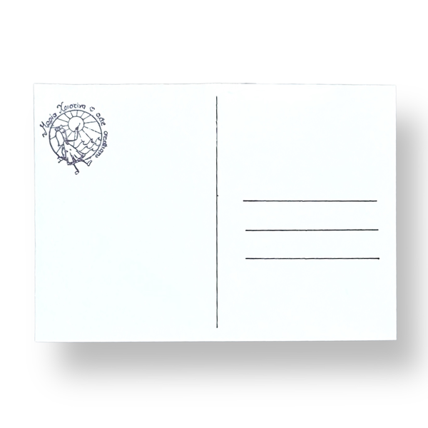 Ευχετήρια κάρτα Καρτ-ποστάλ ~ Χιονισμένο Δάσος - χαρτί, χιονονιφάδα, ευχετήριες κάρτες, δέντρο - 2