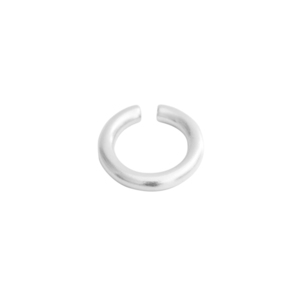 Επάργυρο δαχτυλίδι από ορείχαλκο με άνοιγμα - ορείχαλκος, επάργυρα, μεγάλα, αυξομειούμενα