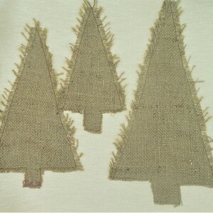 Ράνερ Χριστουγεννιάτικο ΡΧ 22002 - ύφασμα, λευκά είδη, δέντρο - 2